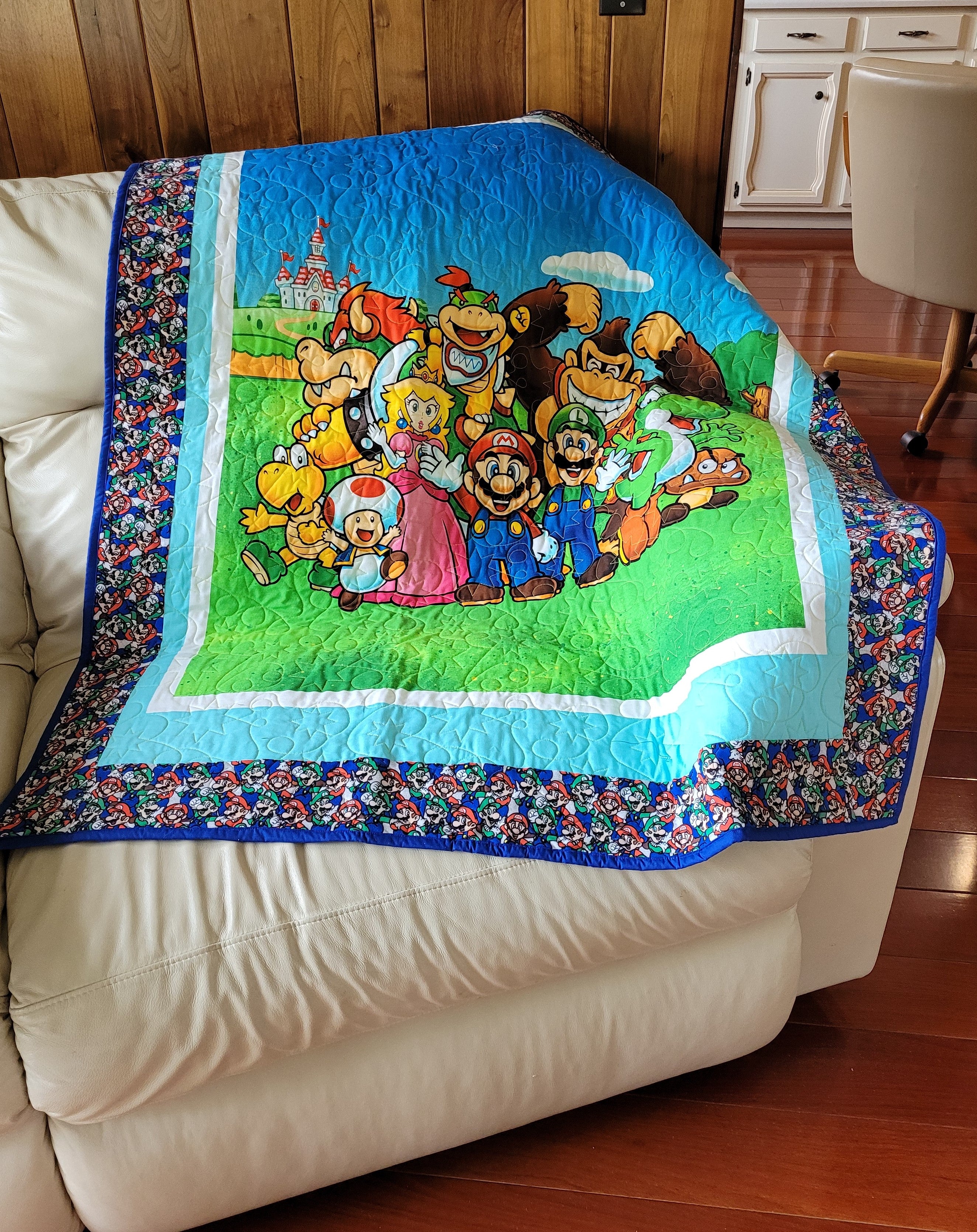 Mario and luigi discount blanket